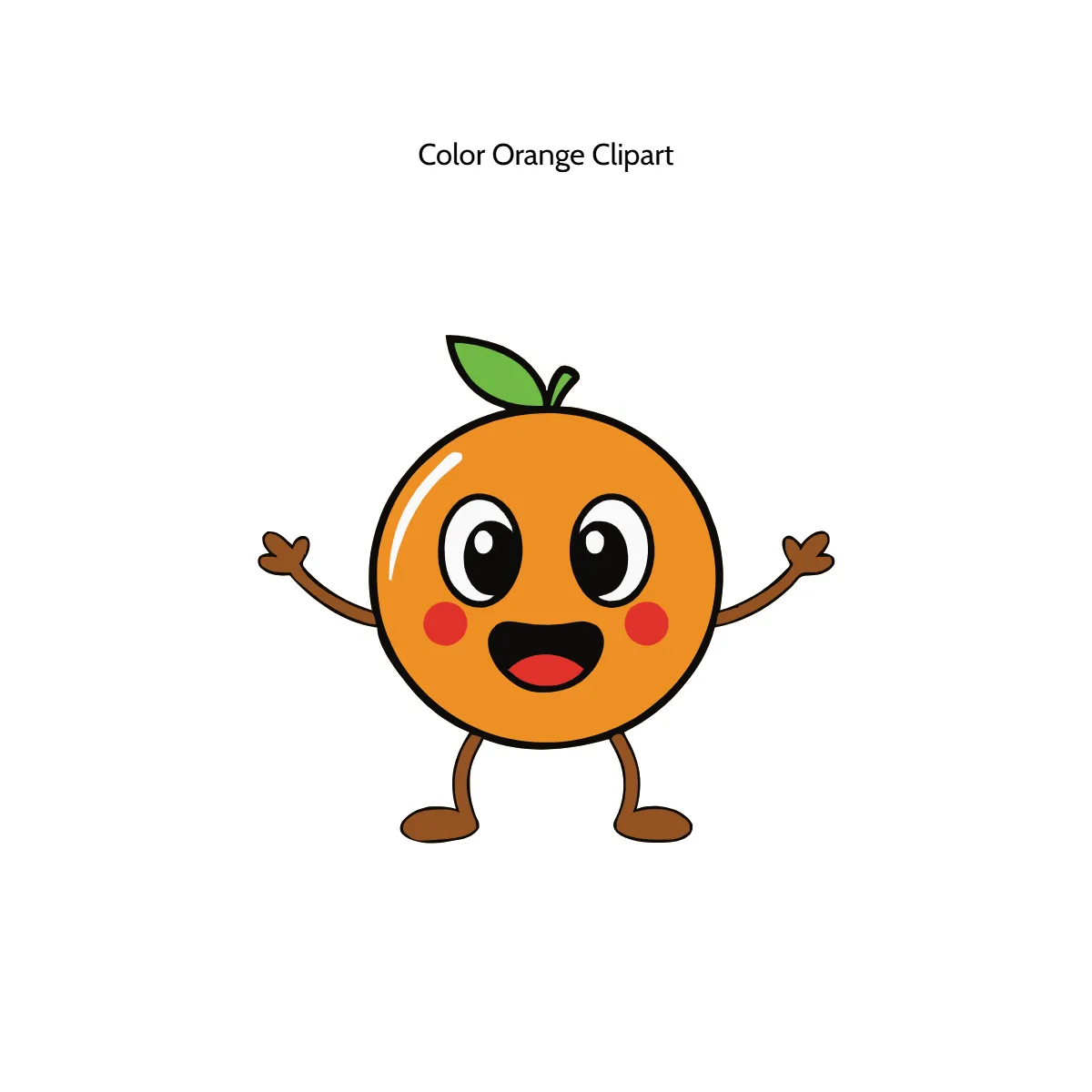 Free Color Orange Vector Clipart (PNG, SVG) to Edit Online