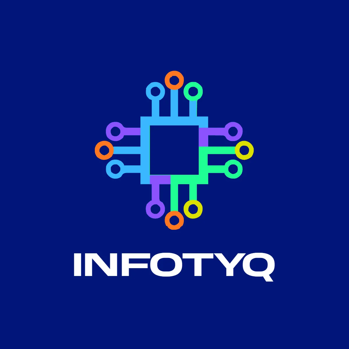 Free Information Technology Logo Template to Edit Online