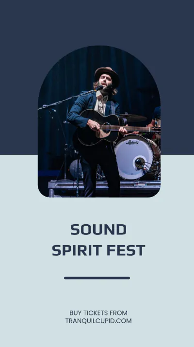 Free Music Event Instagram Story Template to Edit Online