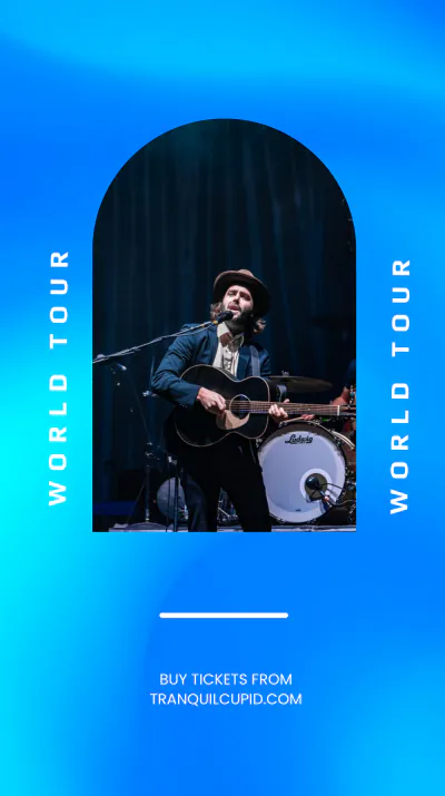 Free Music Event Instagram Story Template to Edit Online