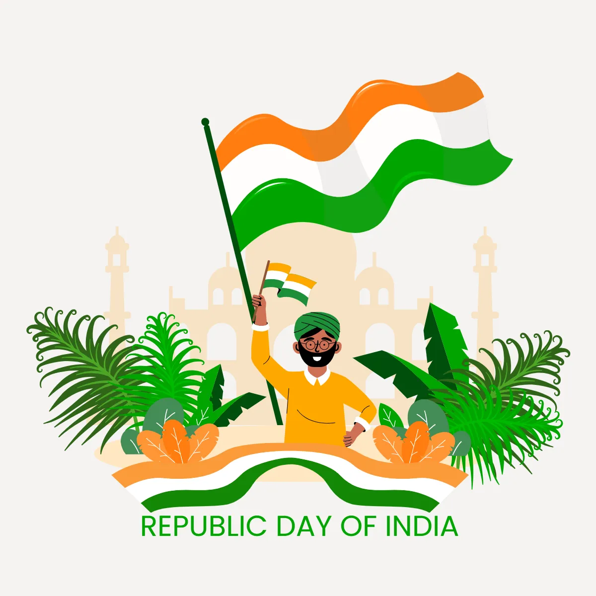 Free India Republic Day Vector Cliparts Template to Edit Online Free India Republic Day Vector Cliparts Template to Edit Online