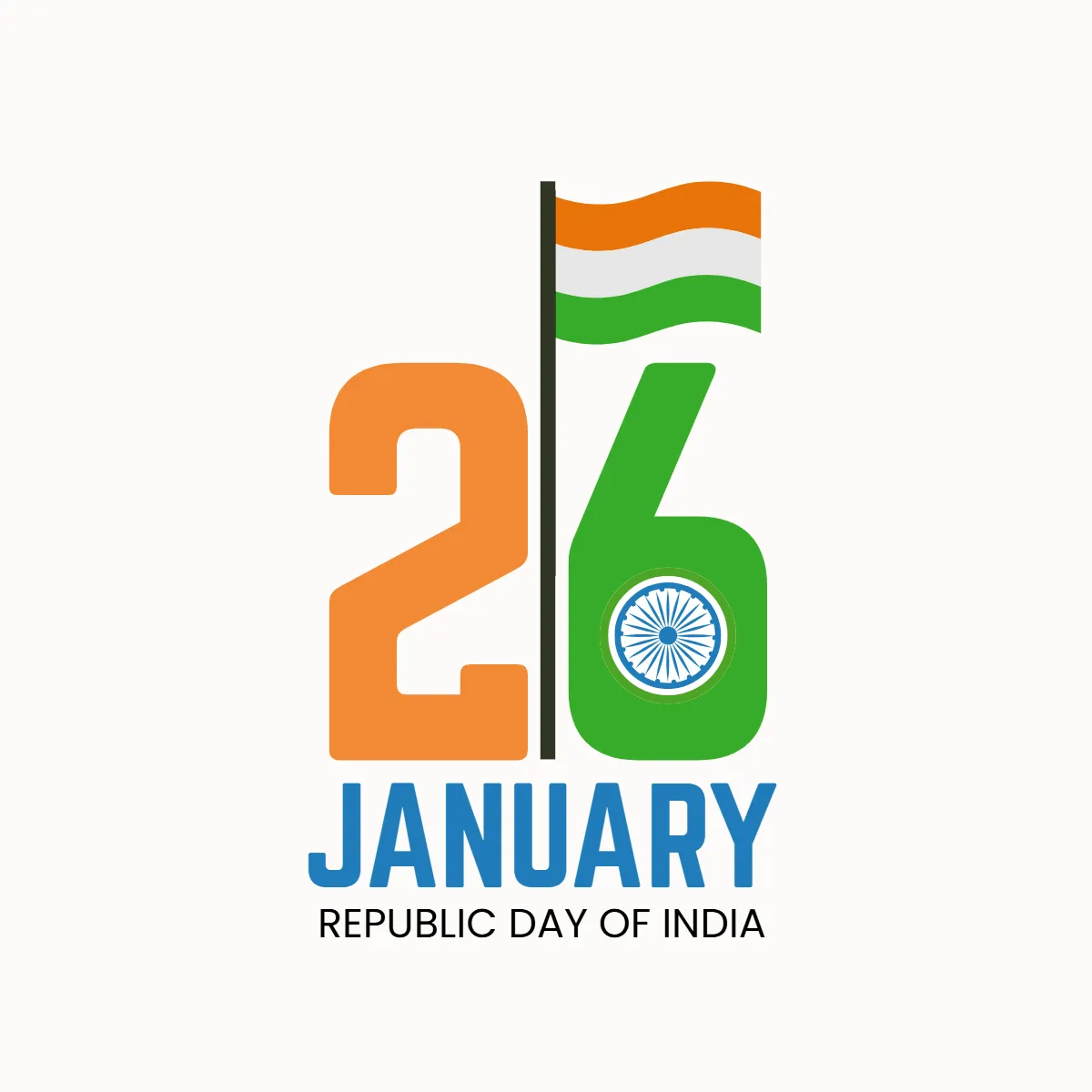 Free India Republic Day Dates Cliparts Template to Edit Online Free India Republic Day Dates Cliparts Template to Edit Online