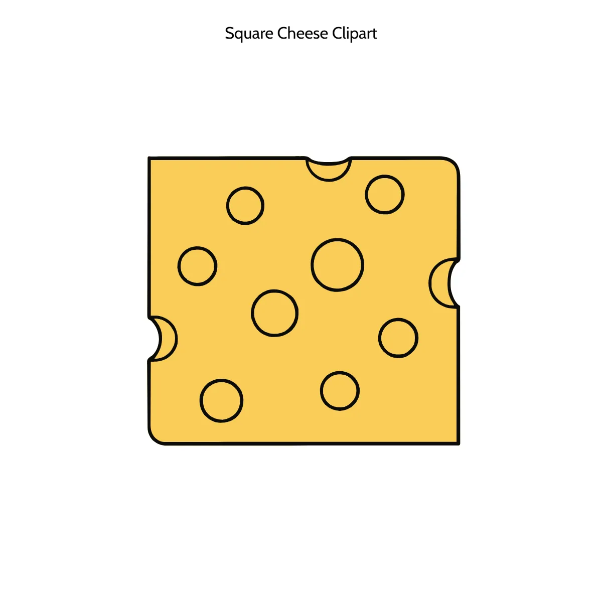 Free Square Cheese Clipart Template to Edit Online Free Square Cheese Clipart Template to Edit Online