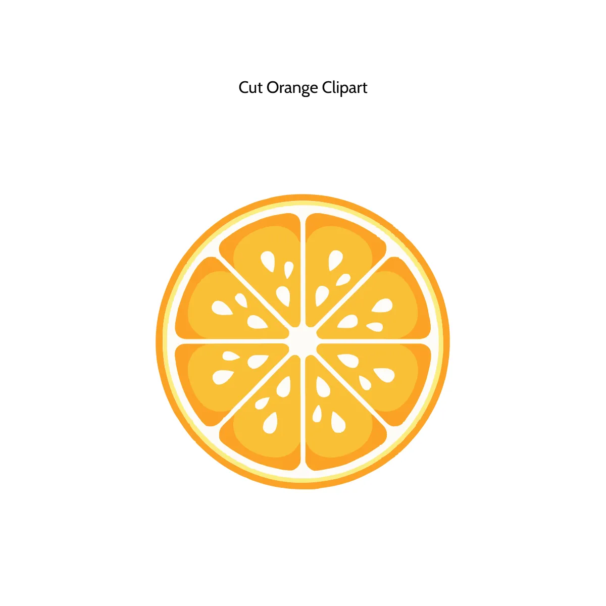 Free Cut Orange Clipart Template to Edit Online Free Cut Orange Clipart Template to Edit Online