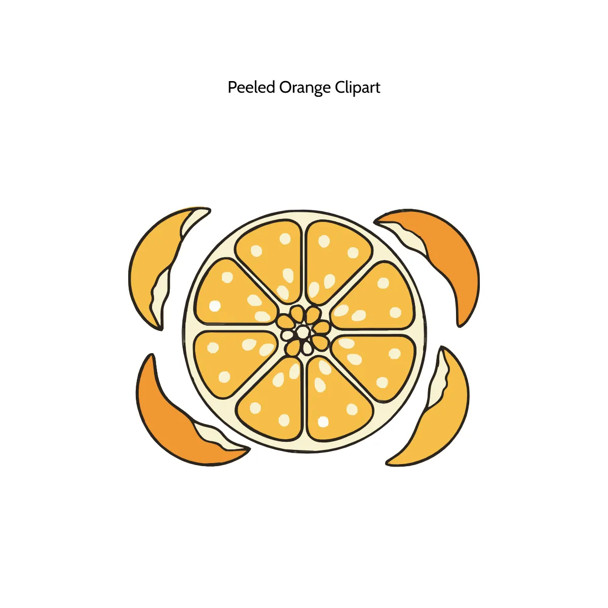 Free Peeled Orange Clipart Template to Edit Online Free Peeled Orange Clipart Template to Edit Online