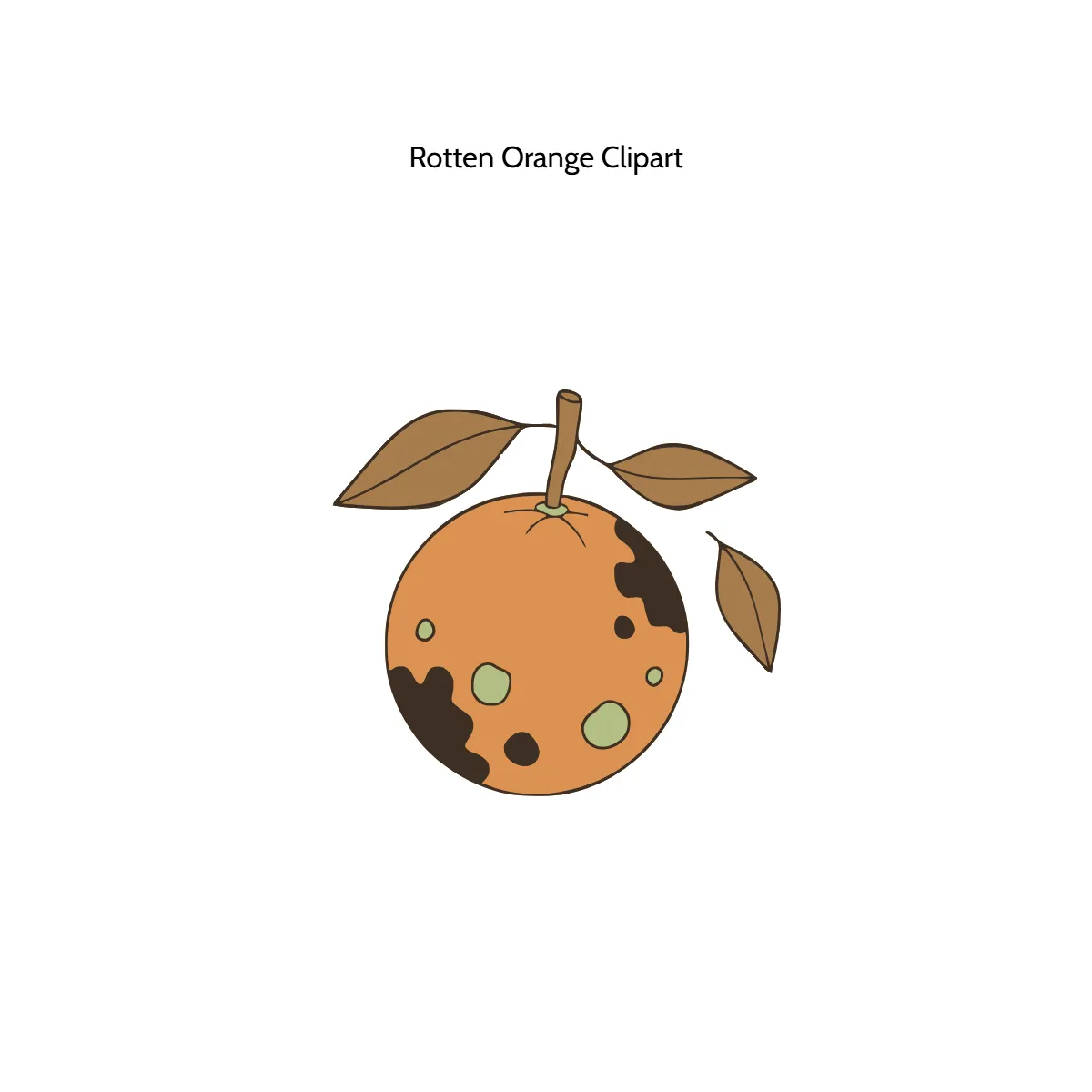 Free Rotten Orange Clipart Template to Edit Online Free Rotten Orange Clipart Template to Edit Online