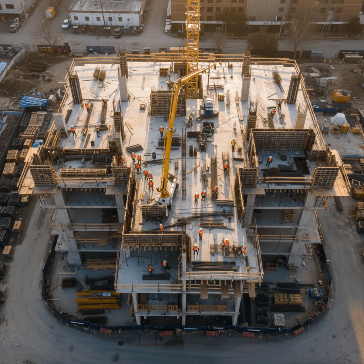 Material Staging High Rise Image