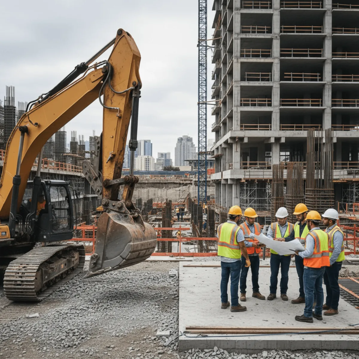 Foundation Excavation High Rise Image
