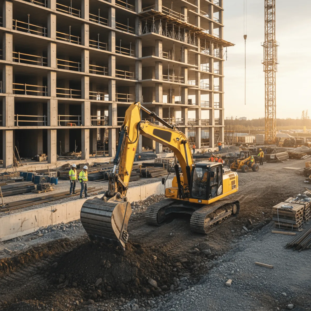 Material Staging High Rise Residential Image