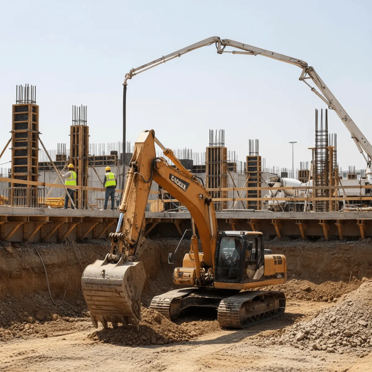 Foundation Excavation Jobsite Image