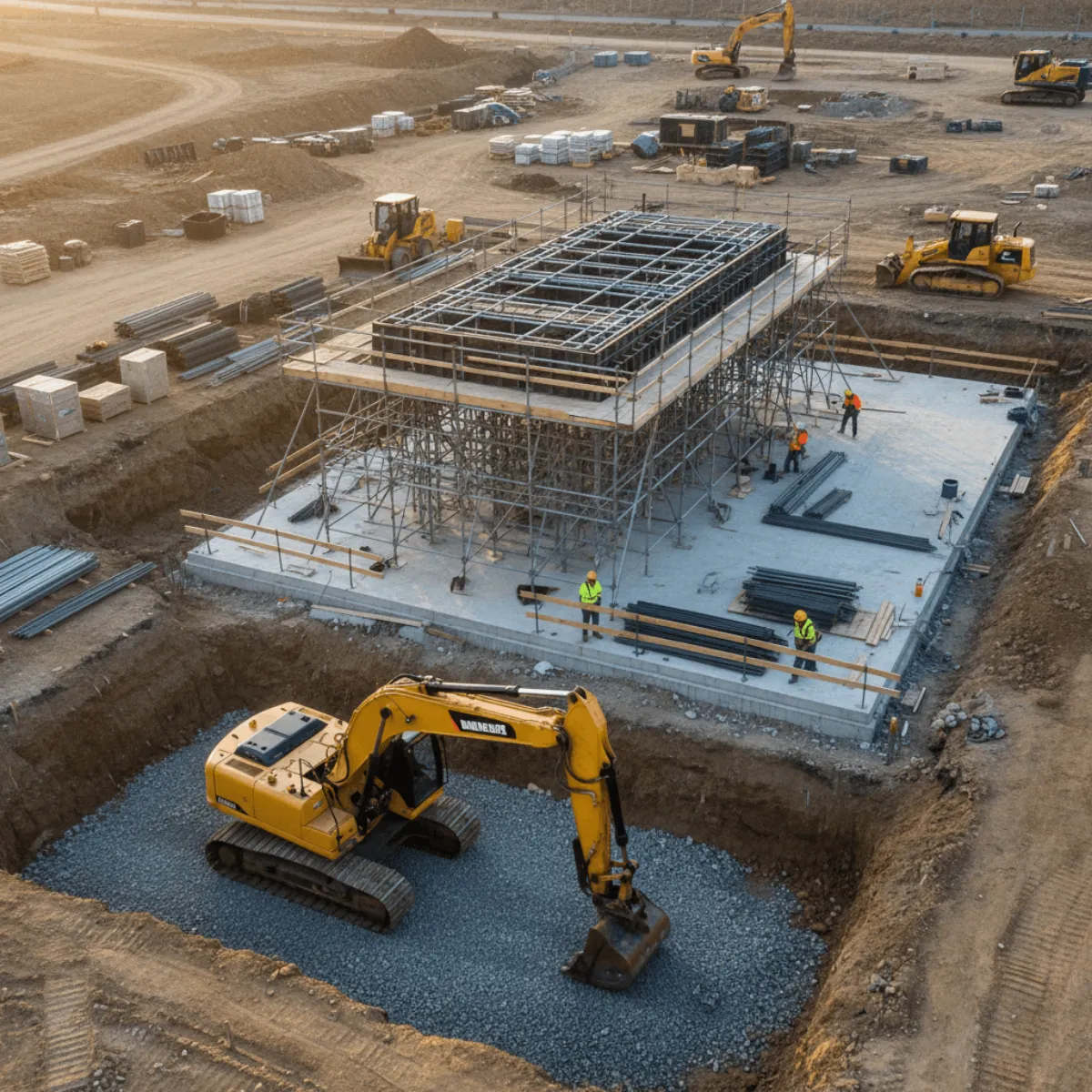 Free Scaffold Frame Development Image Template