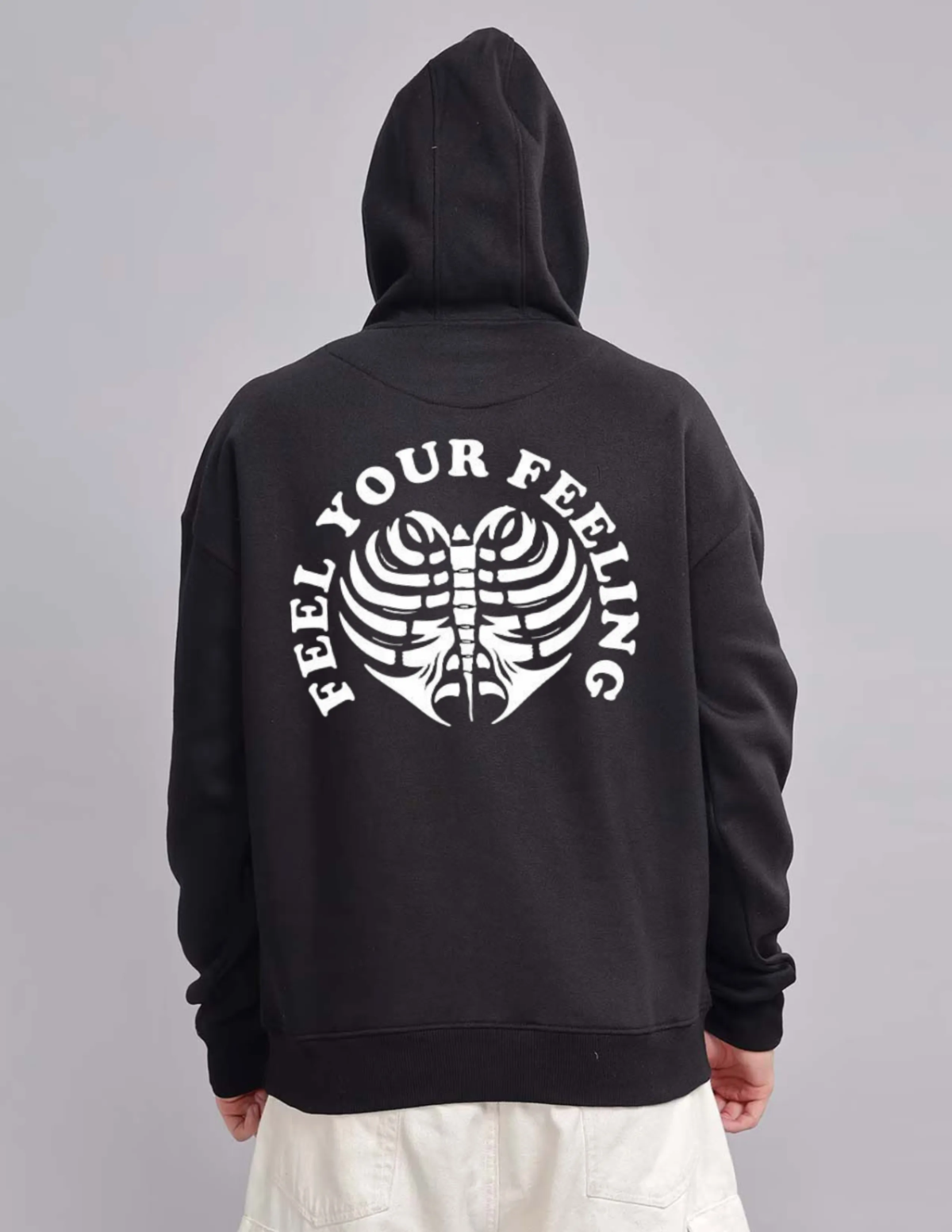 Free Streetwear Design Hoodie Mockup Template to Edit Online