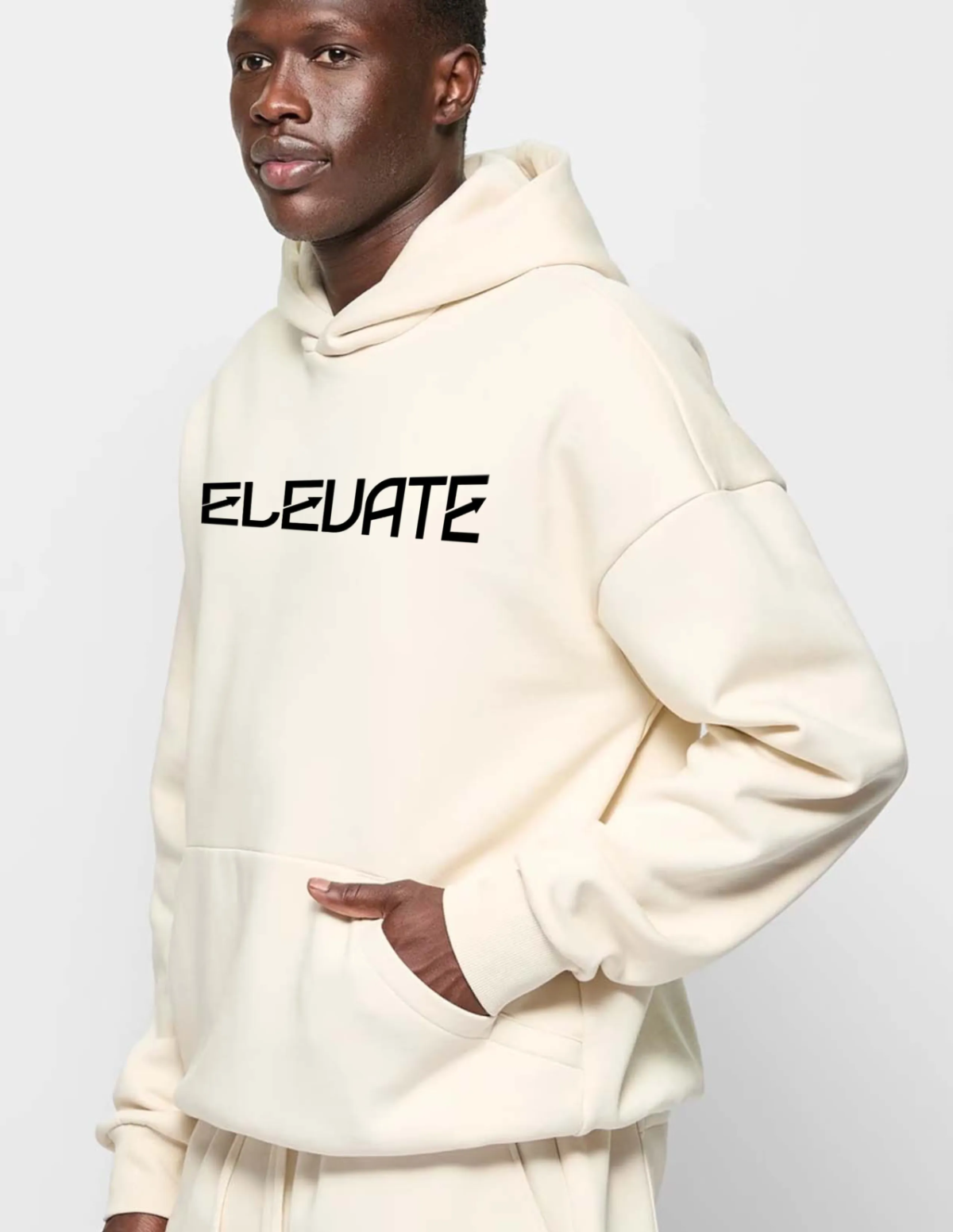 Free Simple Oversized Hoodie Mockup Template to Edit Online