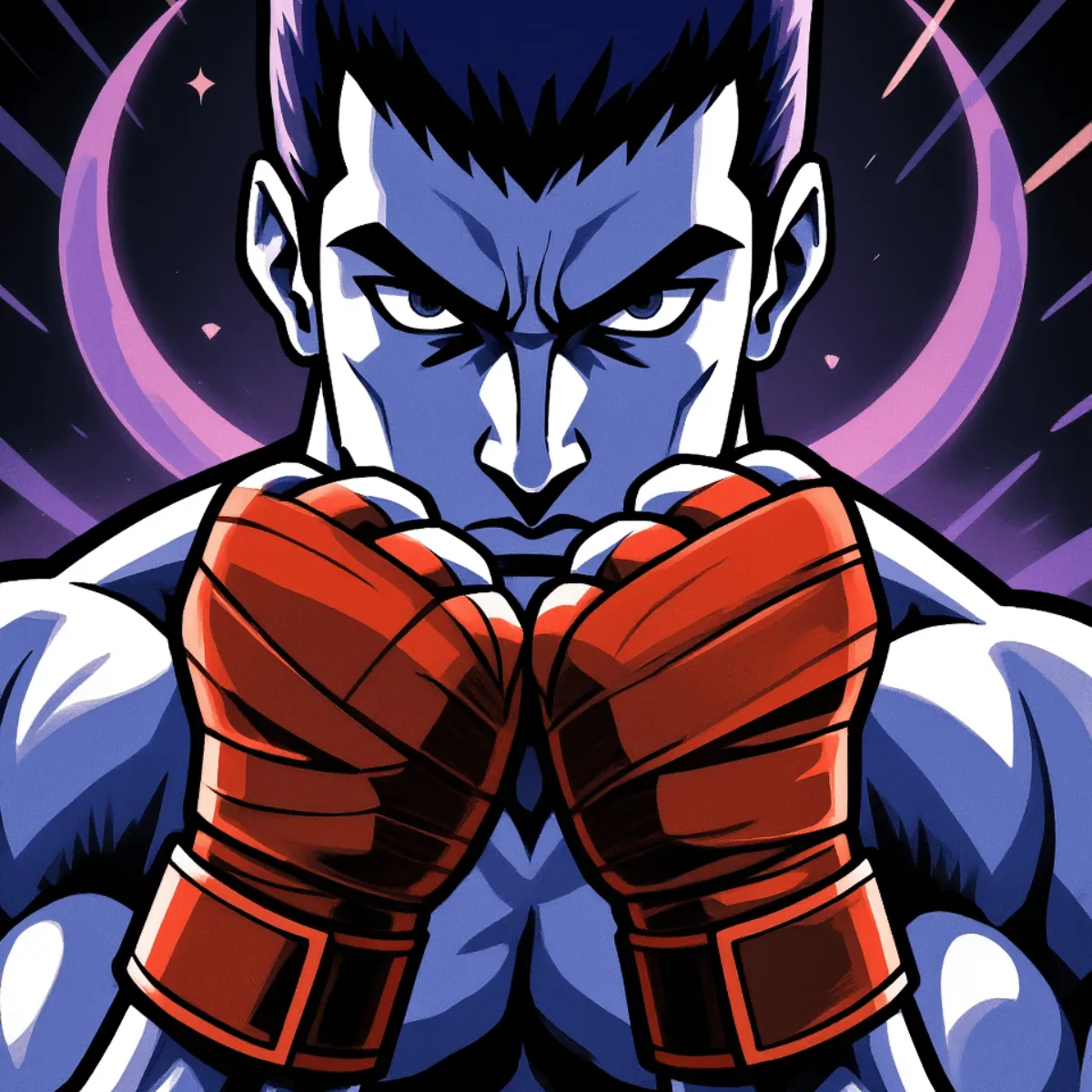 Free Boxer Jojo Style Photo to Cartoon Template to Edit Online