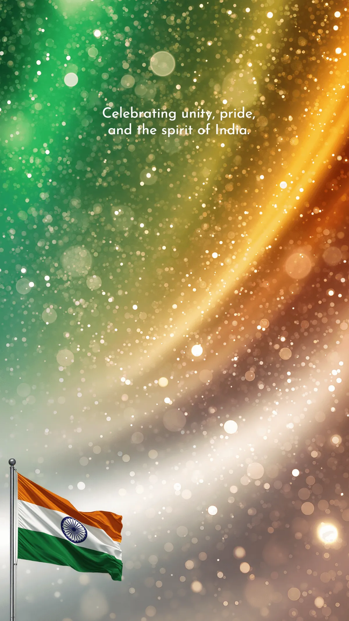 Simple India Republic Day Wallpaper Template