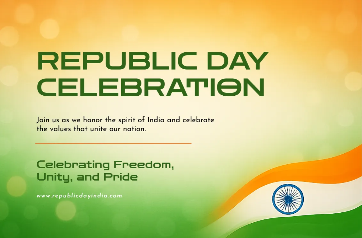 Free Festive India Republic Day Banner Template to Edit Online