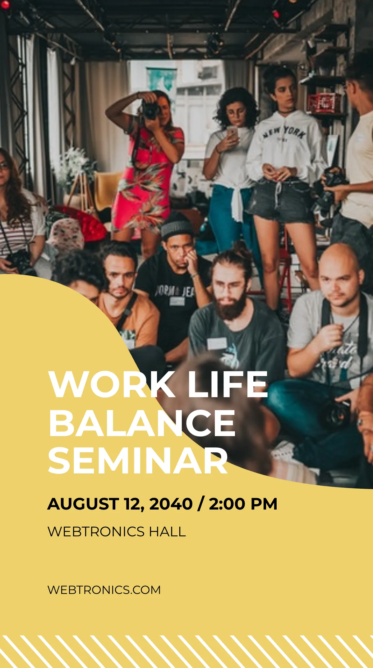 Free Company Event Instagram Story Template to Edit Online