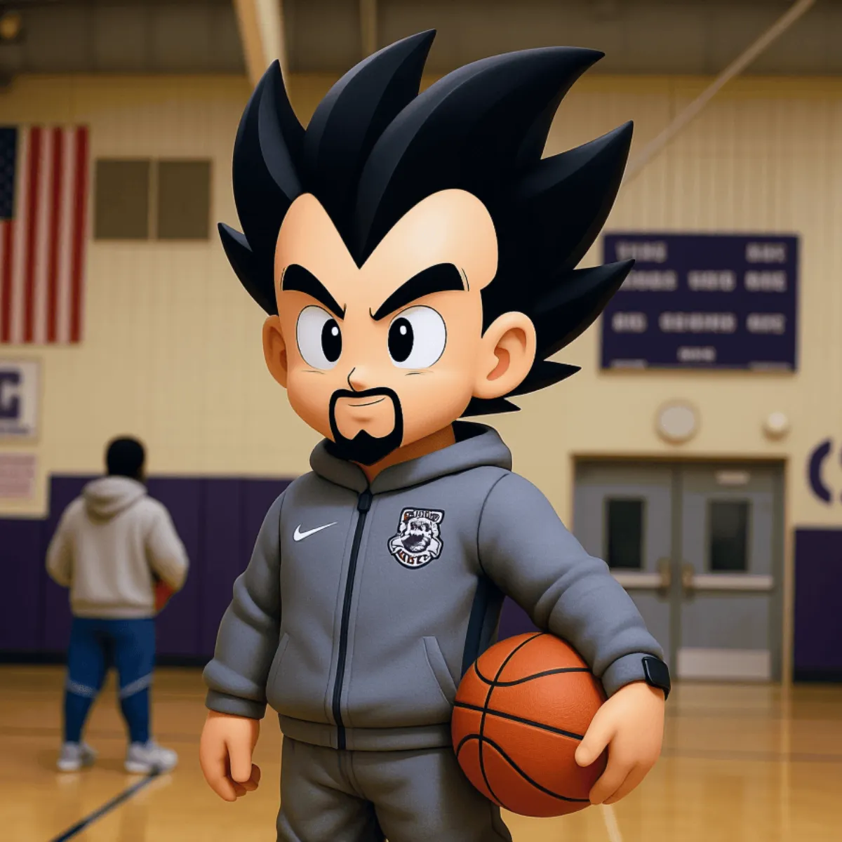 Basketball Player Dragon Ball Photo to Cartoon