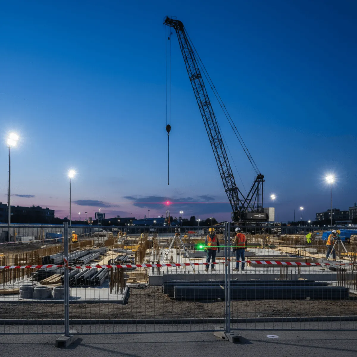 Survey Inspection Worksite Basement Image