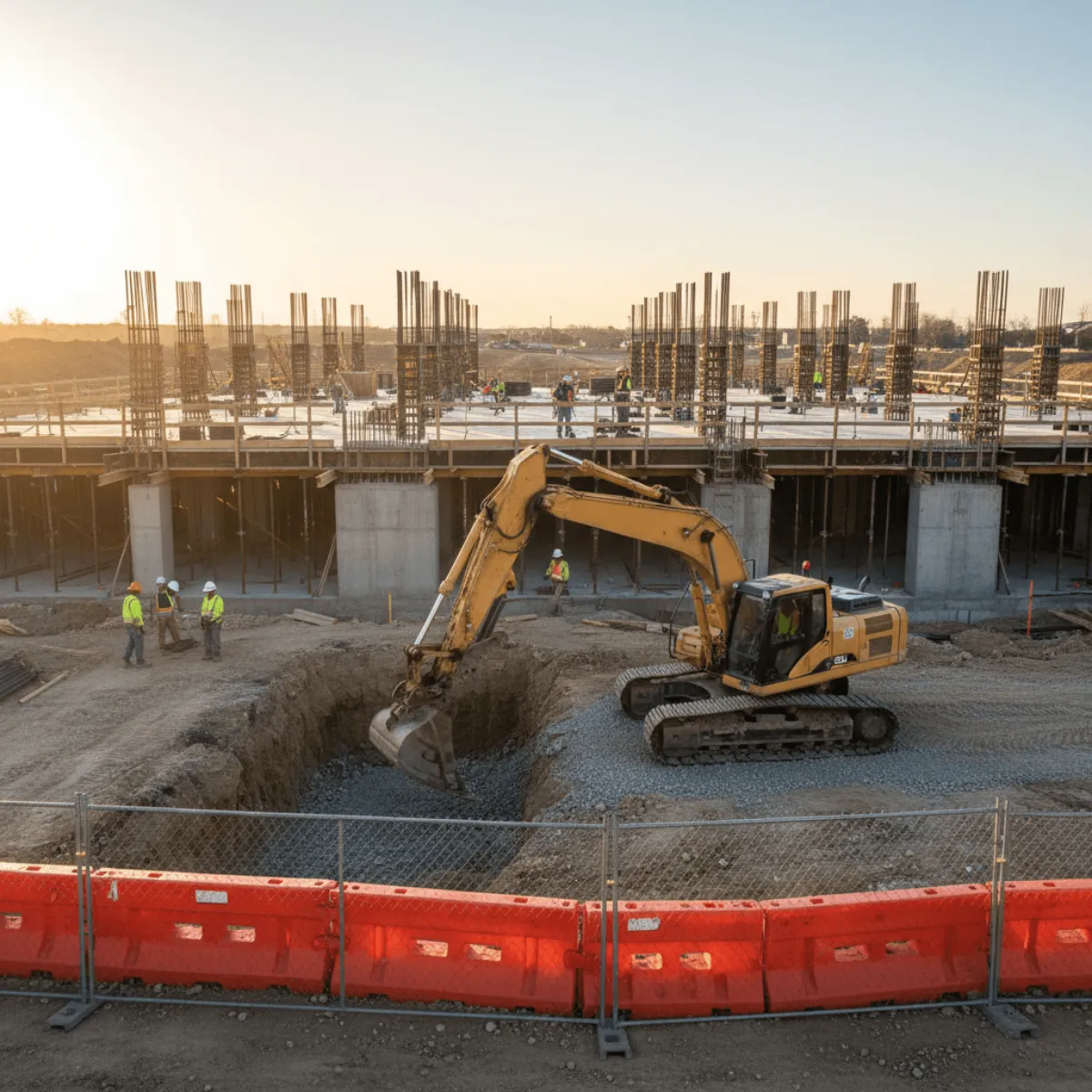 Rebar Installation Development Interior Image