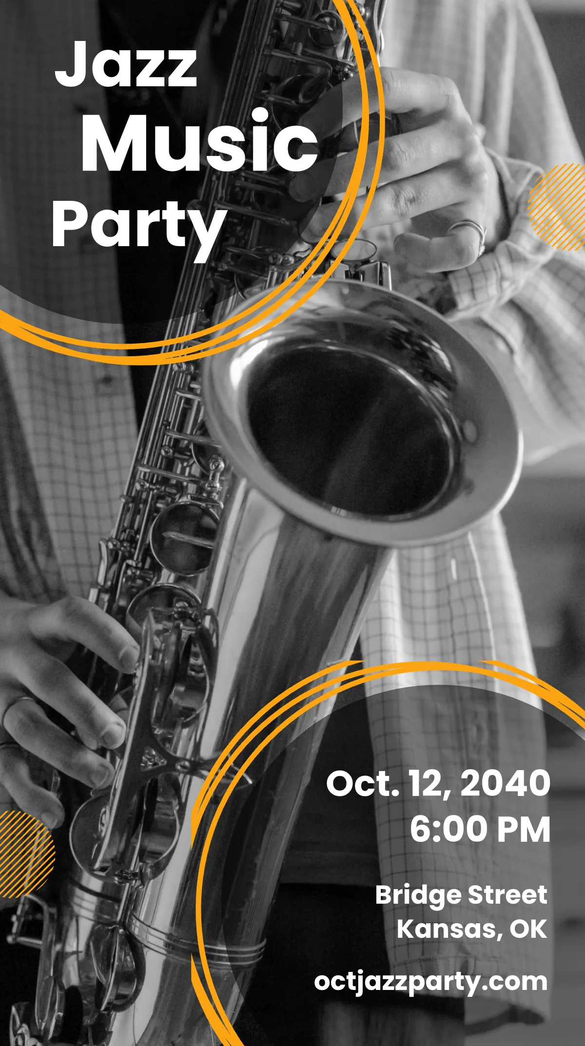 Free Music Party Instagram Story Template to Edit Online