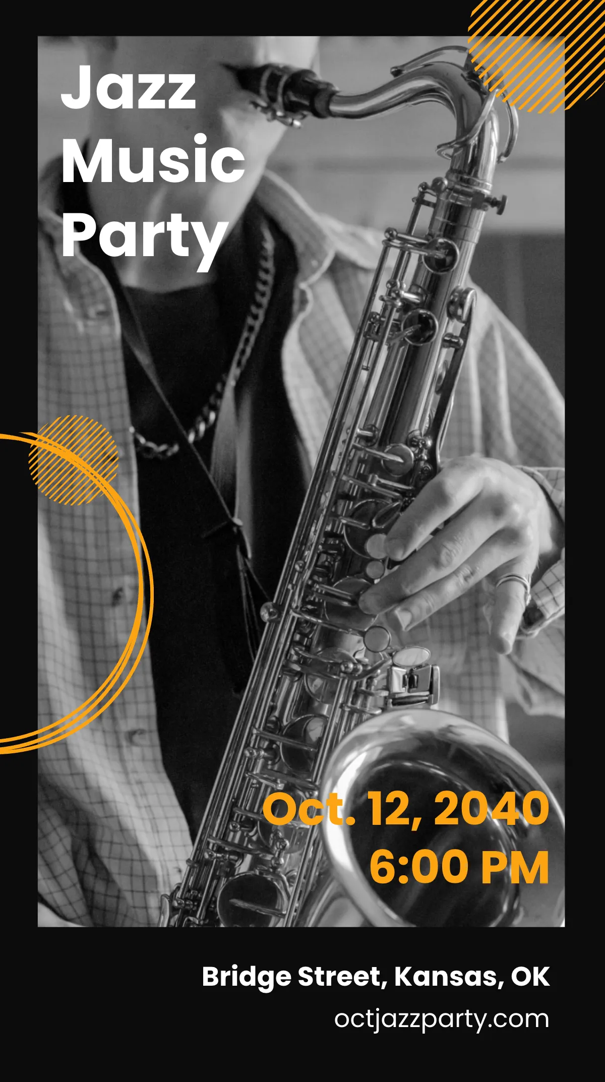 Free Music Party Instagram Story Template to Edit Online