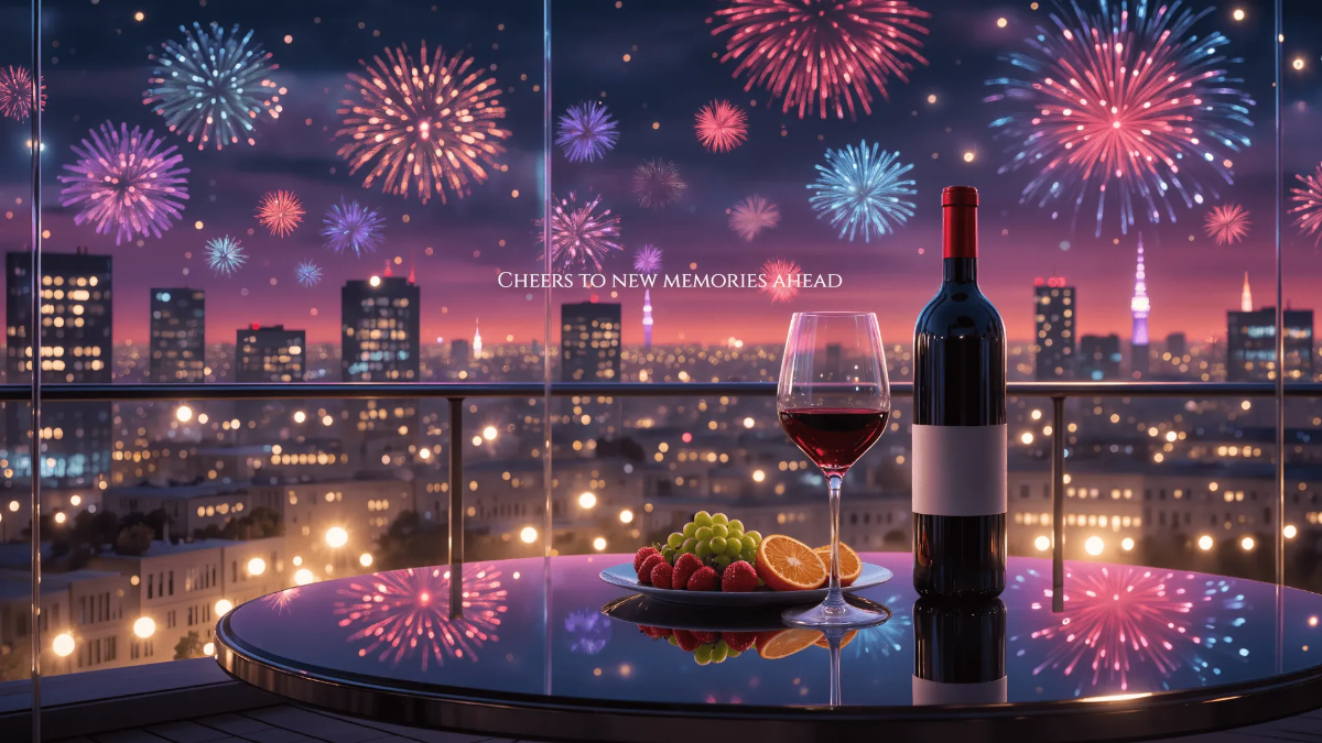 Free Cheers New Year Desktop Wallpaper Template to Edit Online Free Cheers New Year Desktop Wallpaper Template to Edit Online