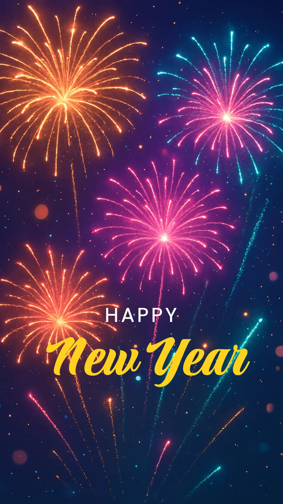 Free 2026 New Year Mobile Wallpaper Template to Edit Online Free 2026 New Year Mobile Wallpaper Template to Edit Online