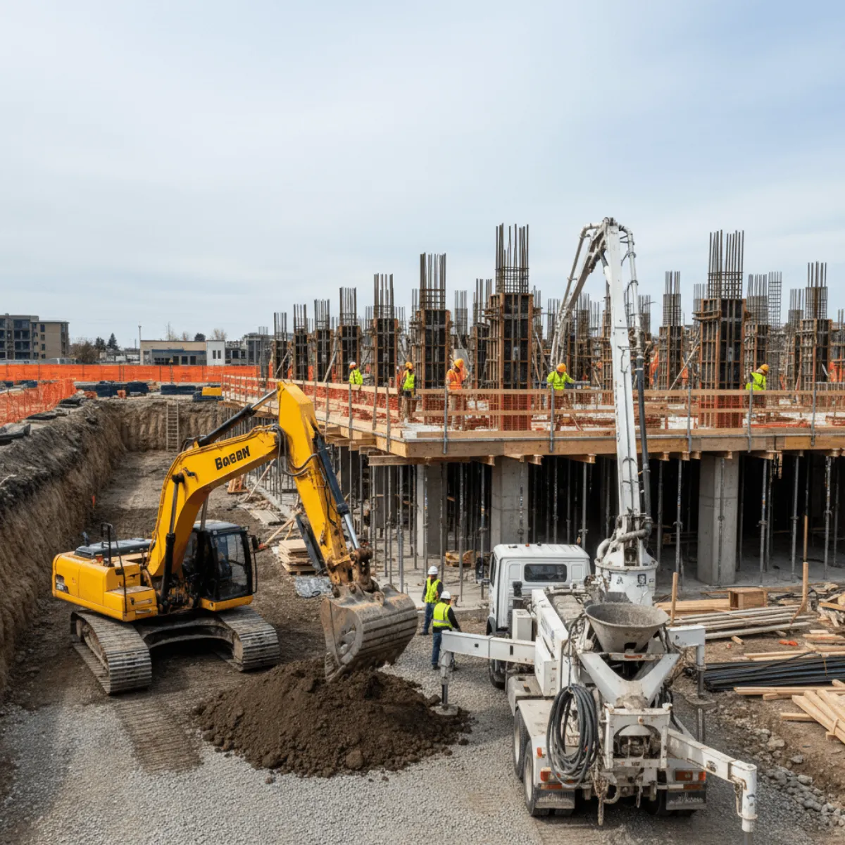 Foundation Excavation Jobsite Image