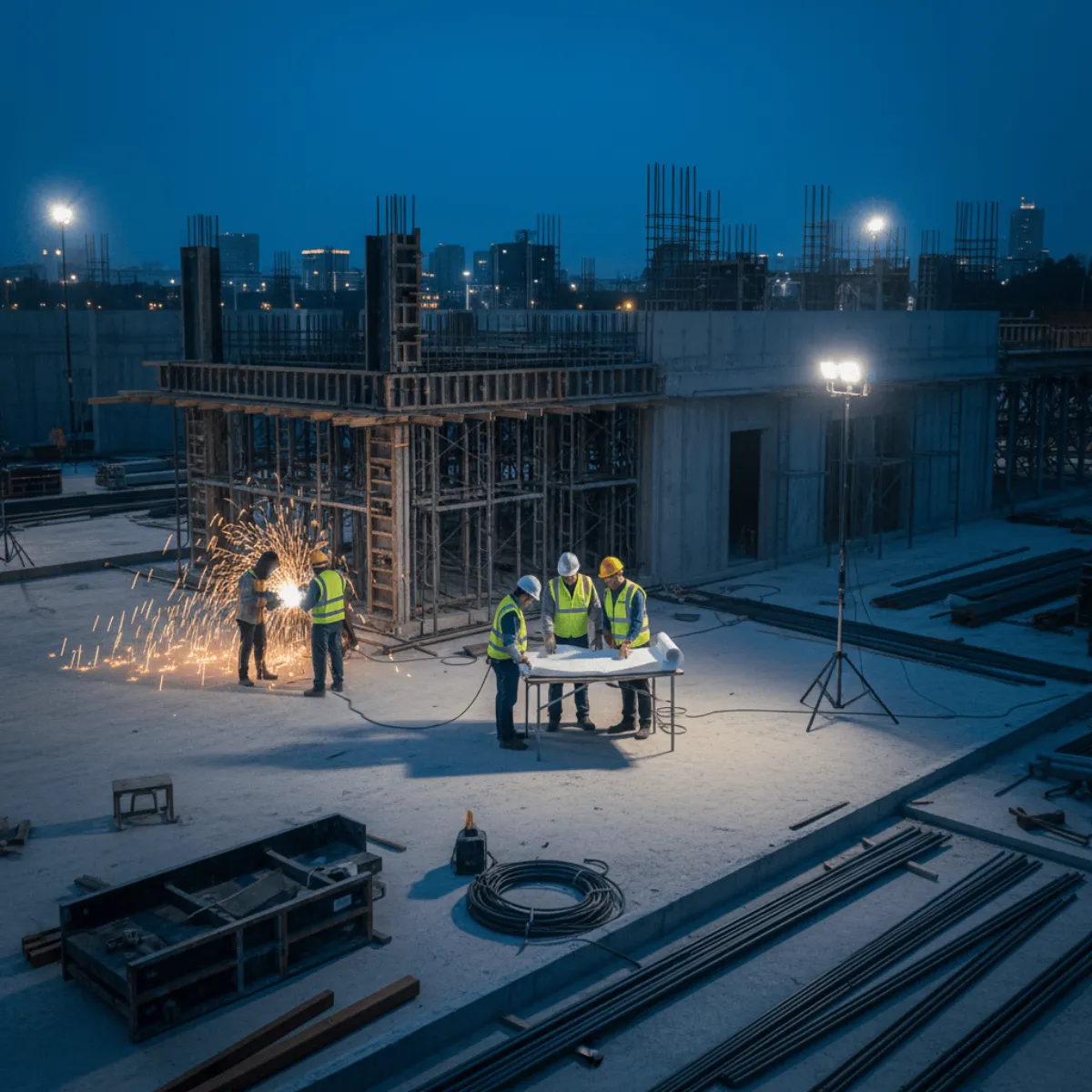 Construction Site Project Perimeter Image