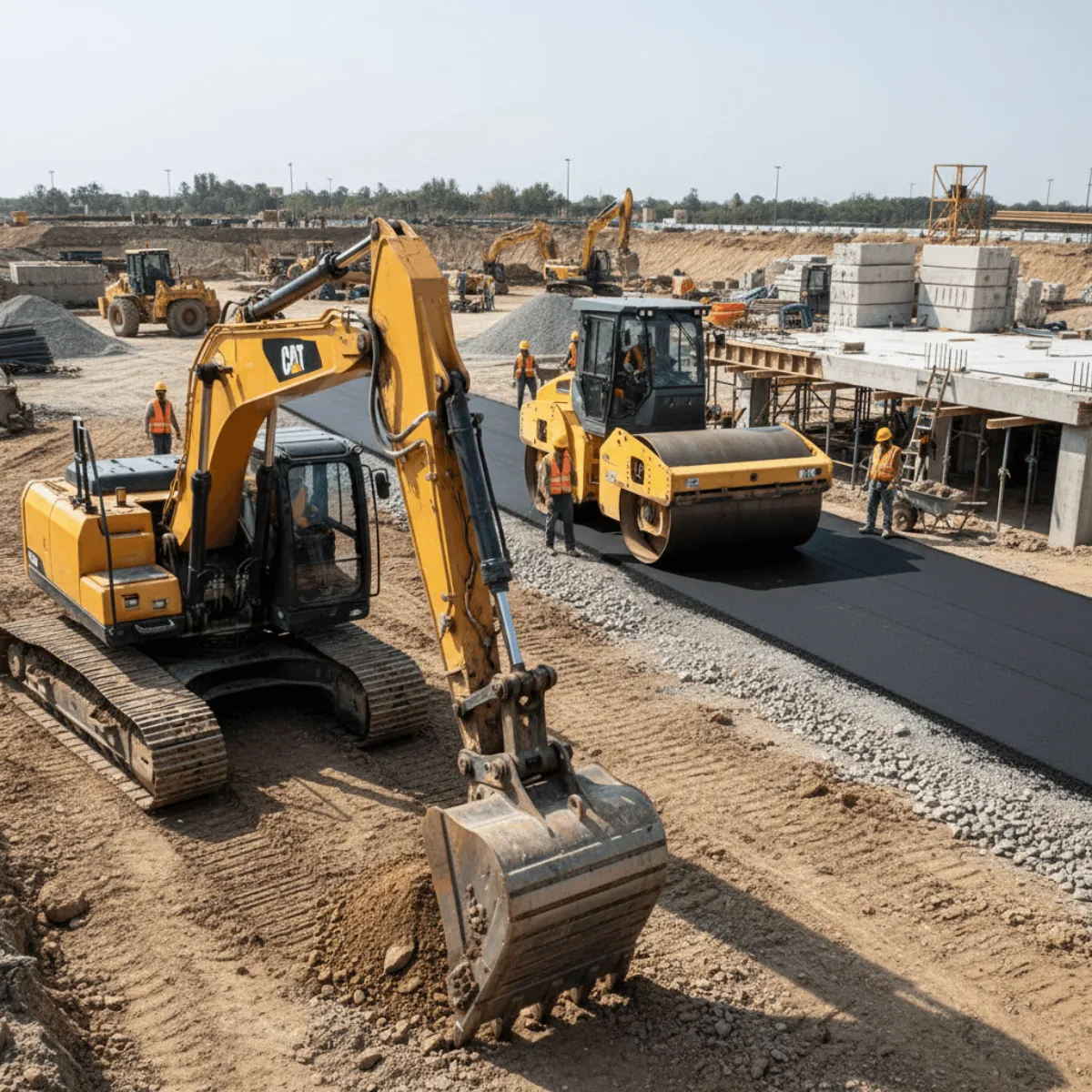Material Staging Building Warehouse Image