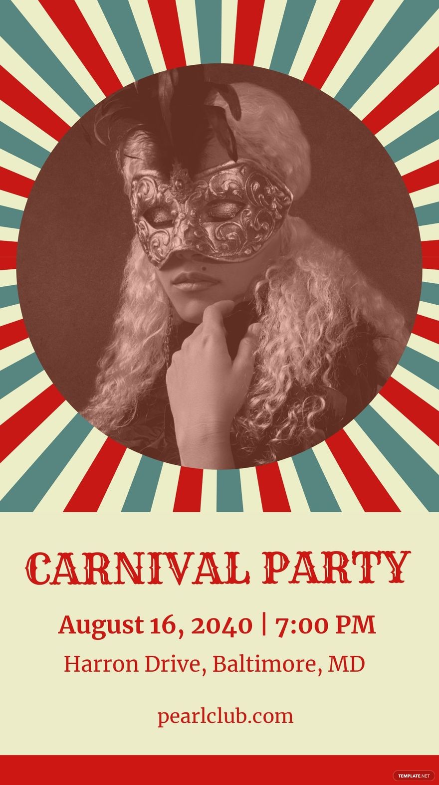 Free Carnival Party Instagram Story Template