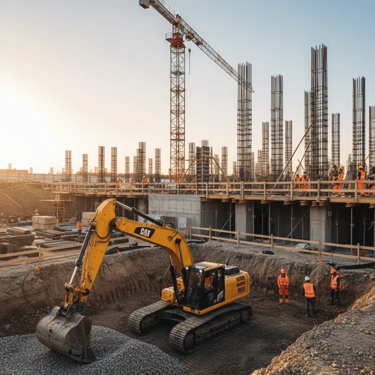Rebar Installation Tower Image