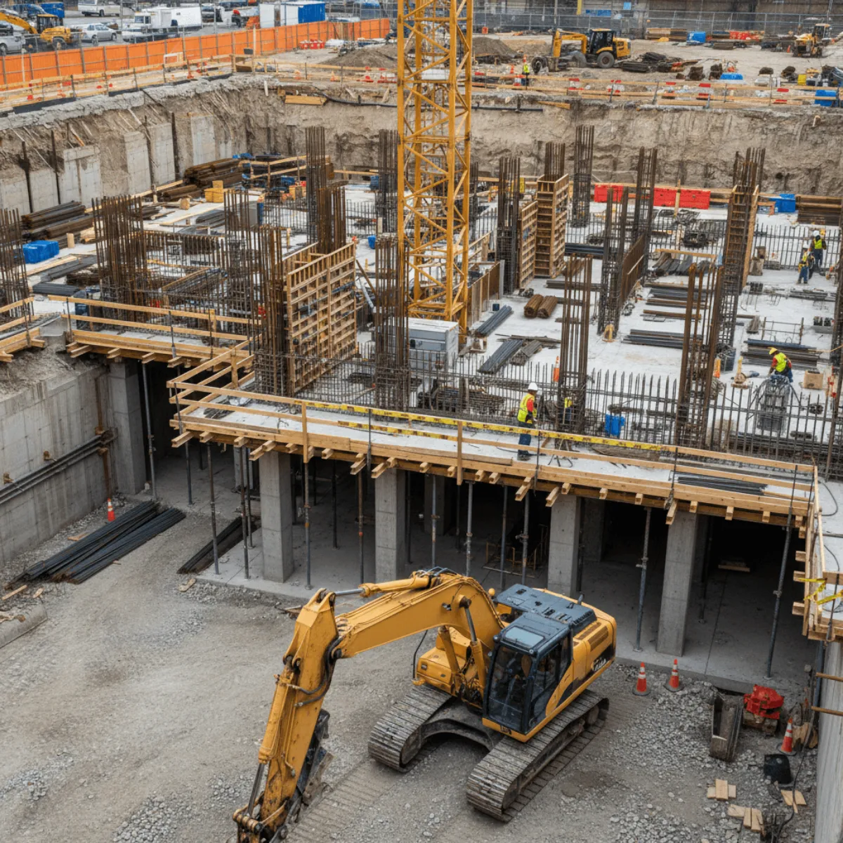 Rebar Installation Tower Exterior Image