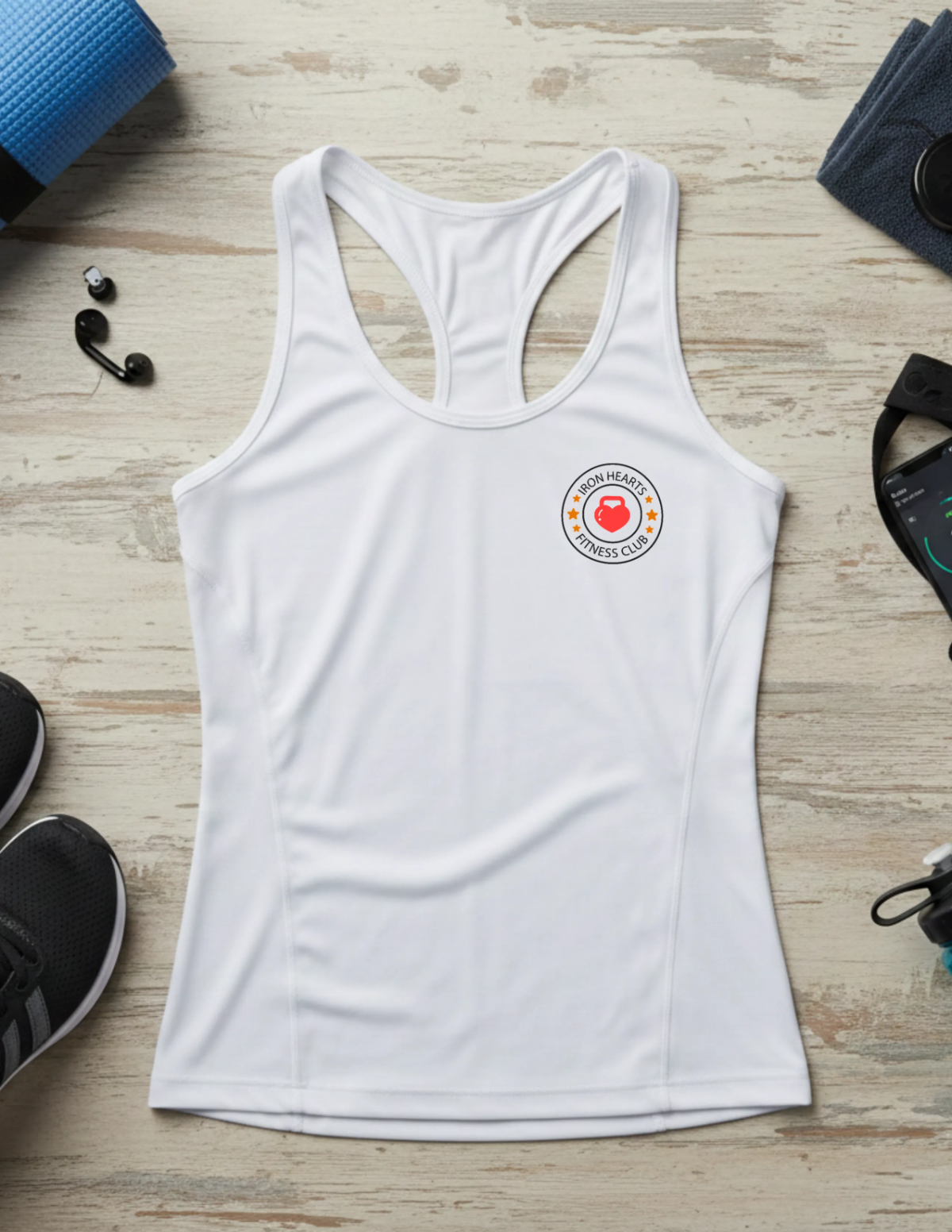 Racerback Tank Top Mockup Template