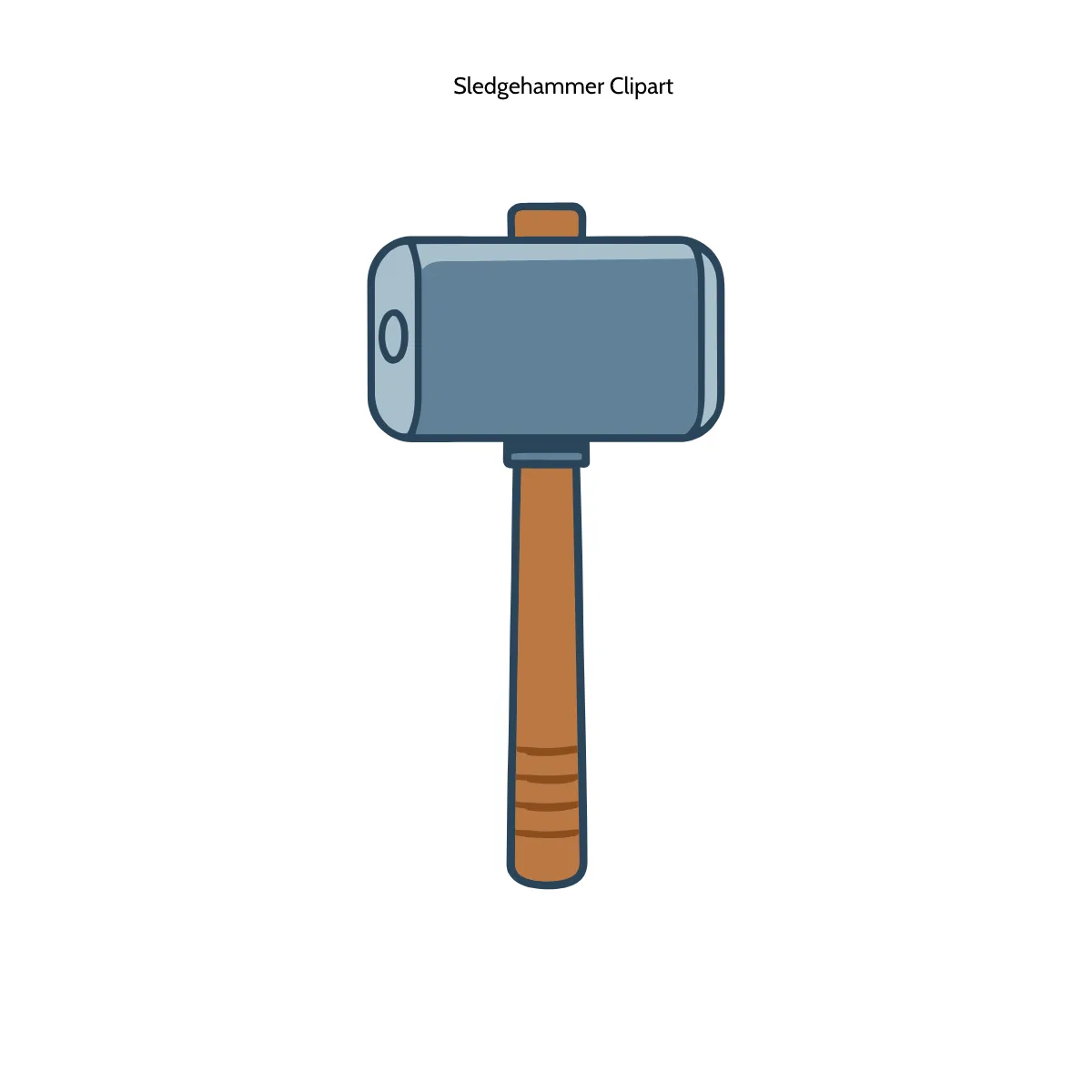 Free Sledgehammer Clipart Template to Edit Online