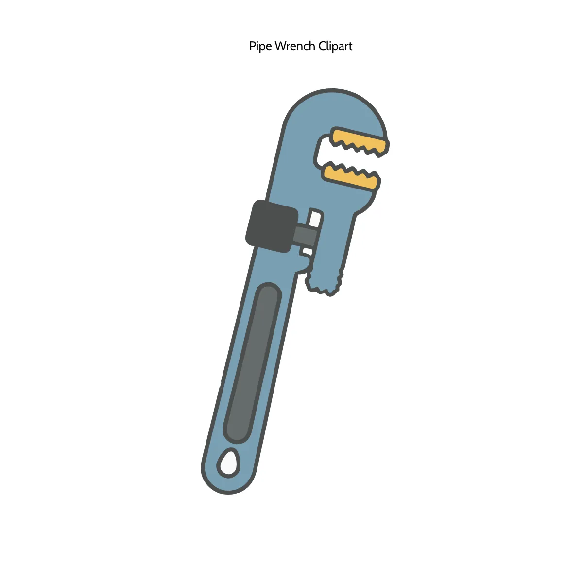 Free Pipe Wrench Clipart Template to Edit Online