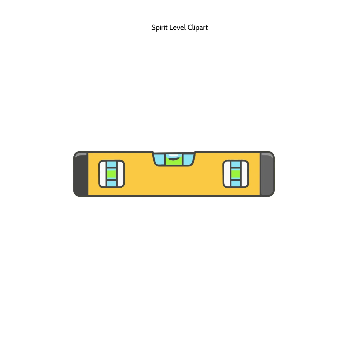 Free Spirit Level Clipart Template to Edit Online