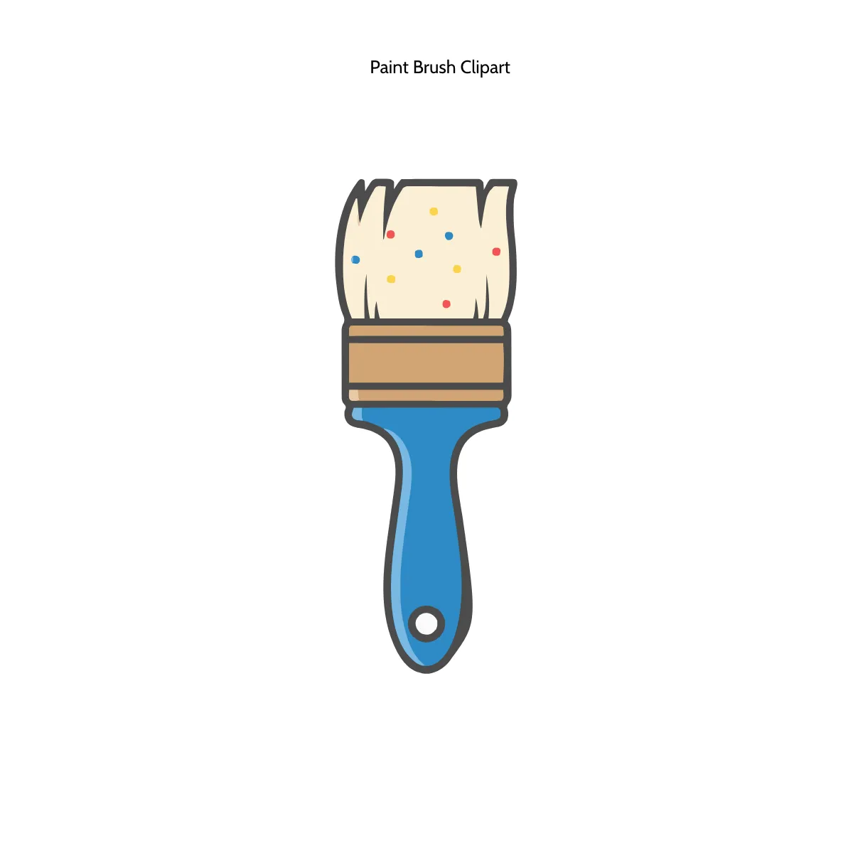 Free Paint Brush Clipart Template to Edit Online