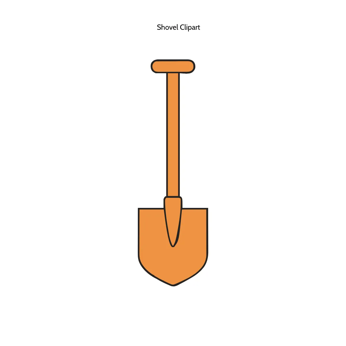 Free Shovel Clipart Template to Edit Online