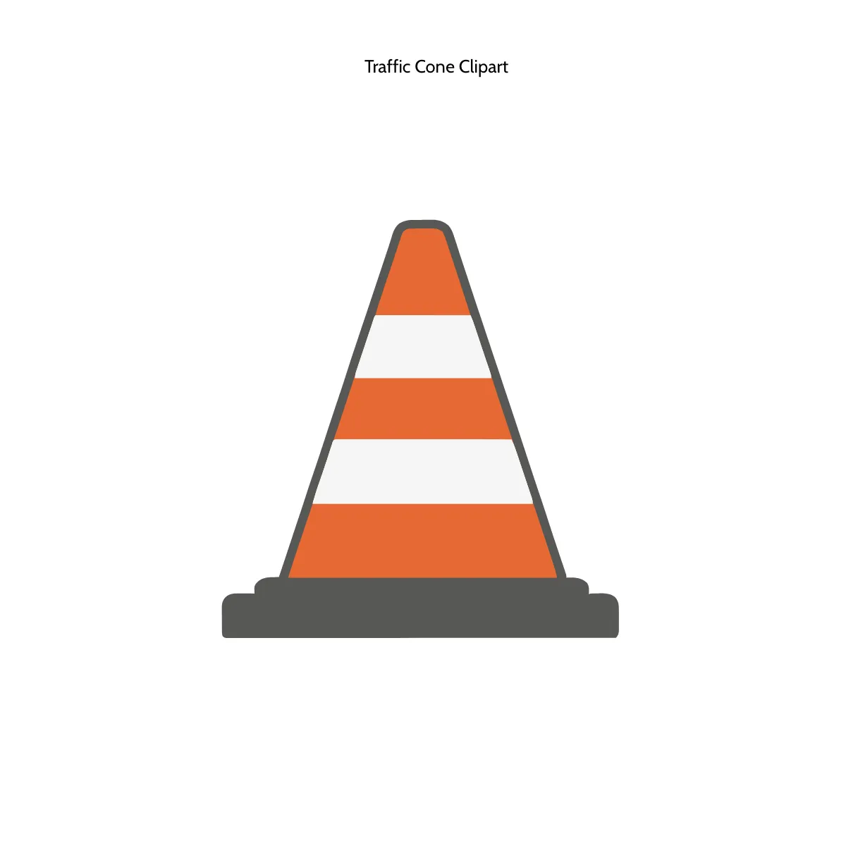 Free Traffic Cone Clipart Template to Edit Online
