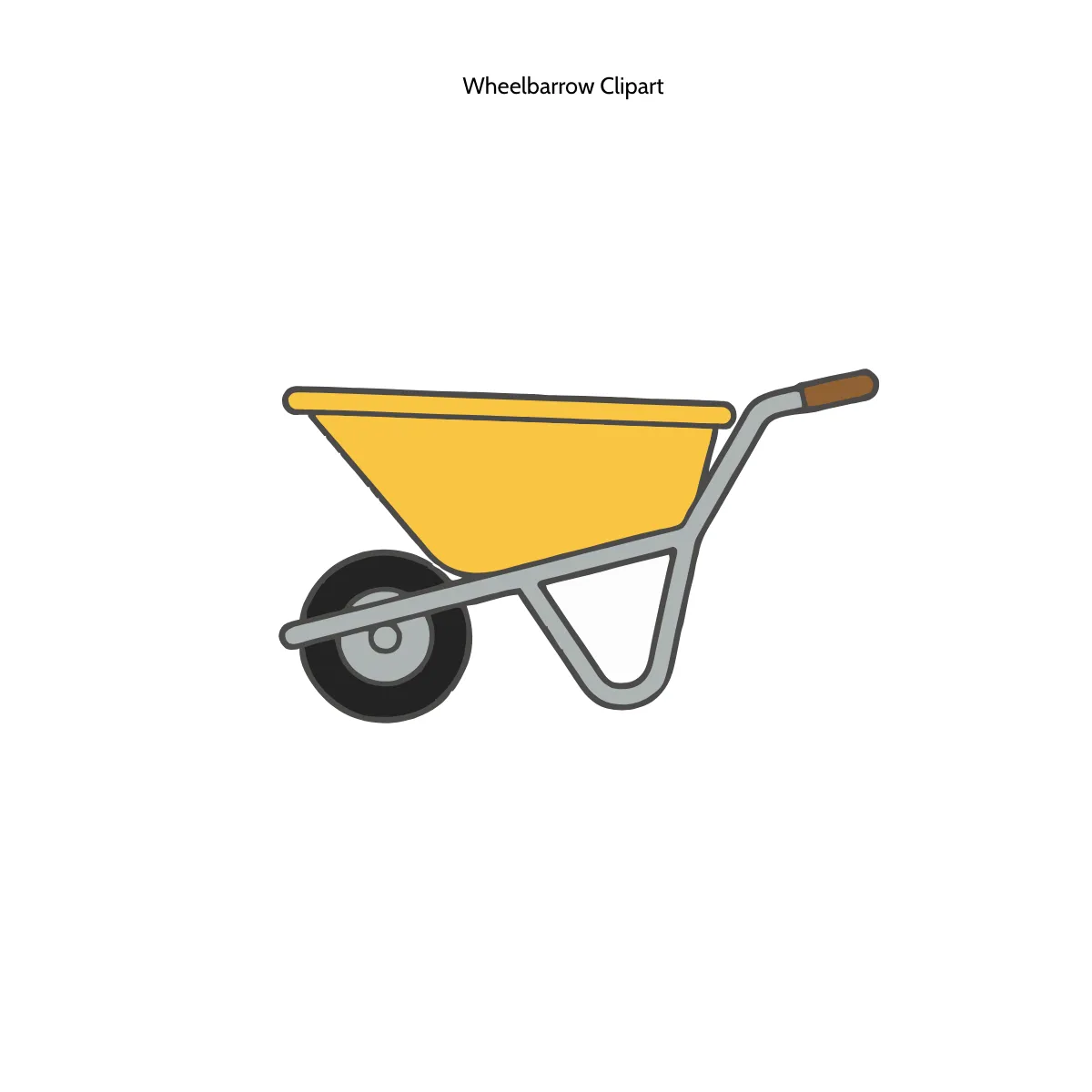 Free Wheelbarrow Clipart Template to Edit Online