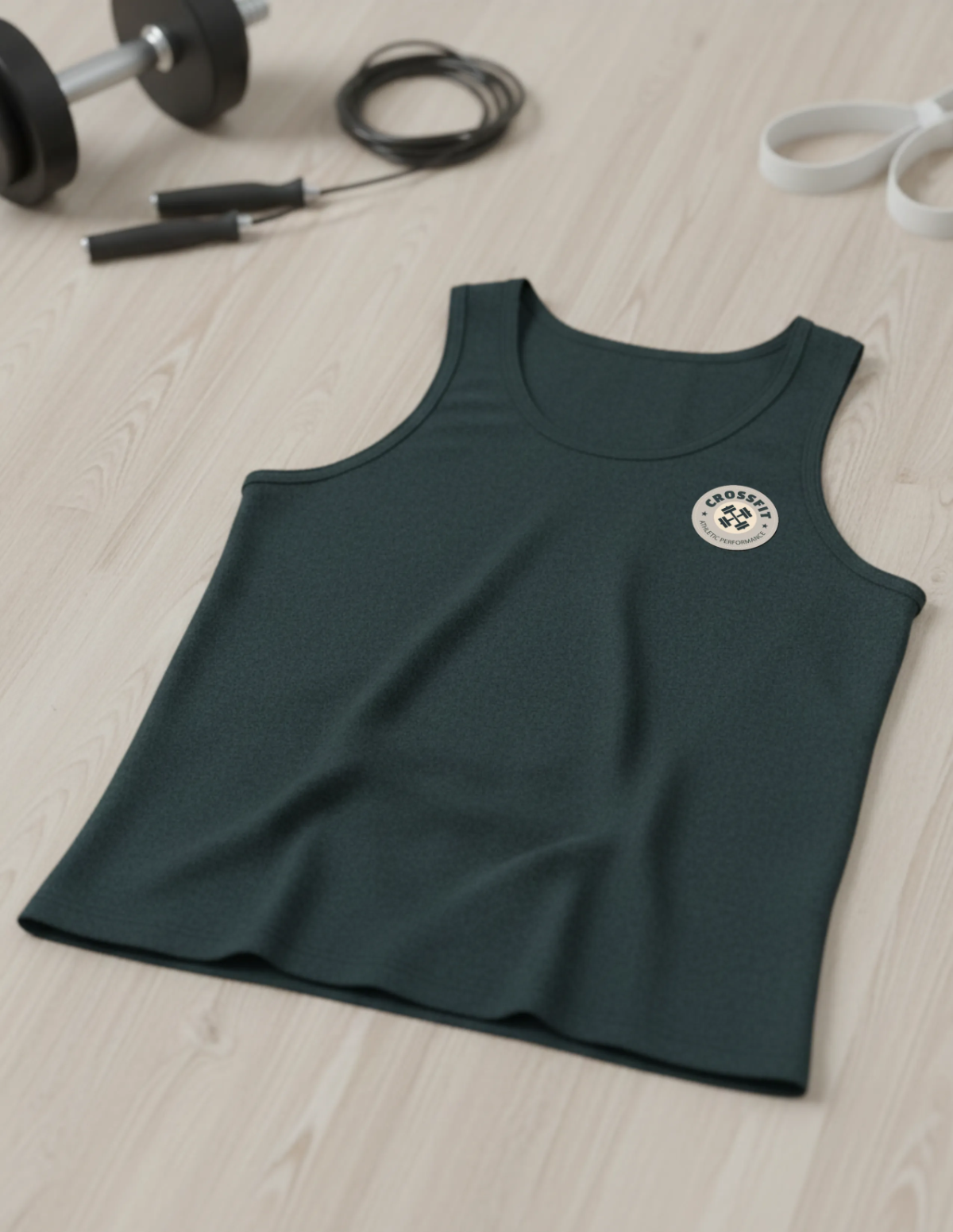 Mens Tank Top Mockup Template