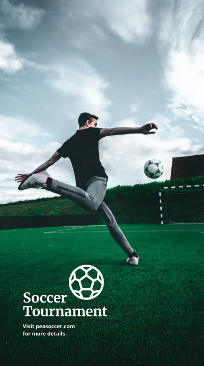 Free Sports Event Instagram Story Template to Edit Online