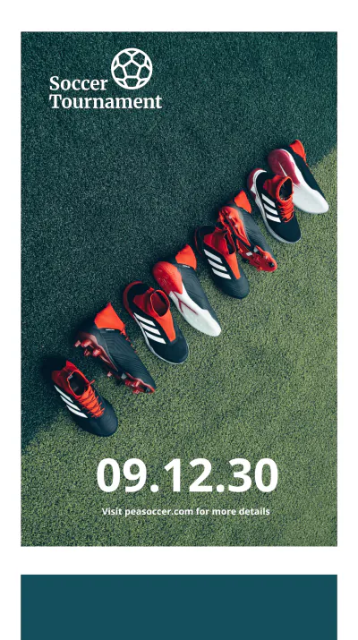 Free Sports Event Instagram Story Template to Edit Online