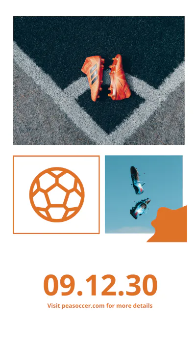 Free Sports Event Instagram Story Template to Edit Online