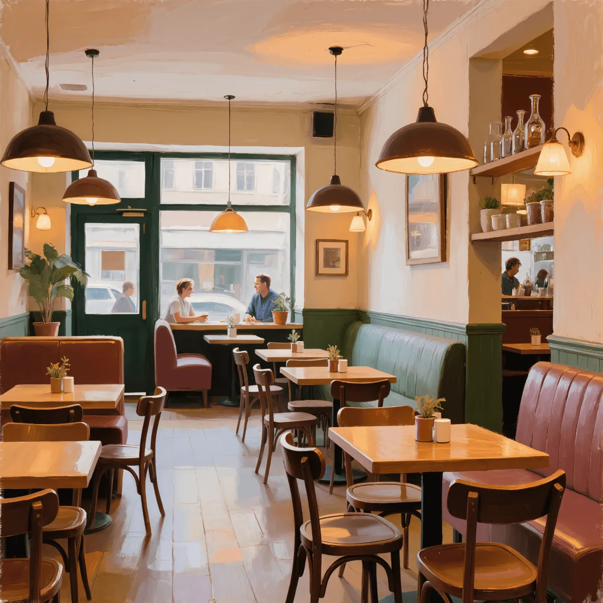 Free Cafe Art Template to Edit Online