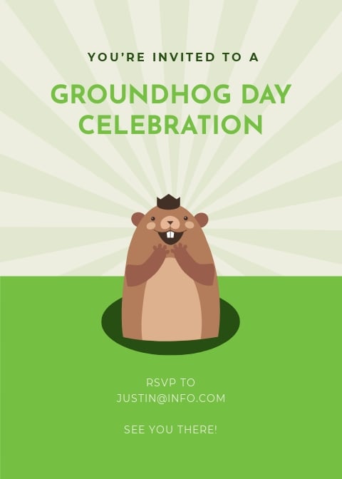 Groundhog Day Celebration Invitation.jpe
