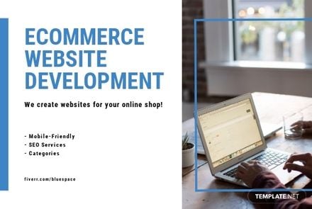 Fiverr Online Shop Banner Template