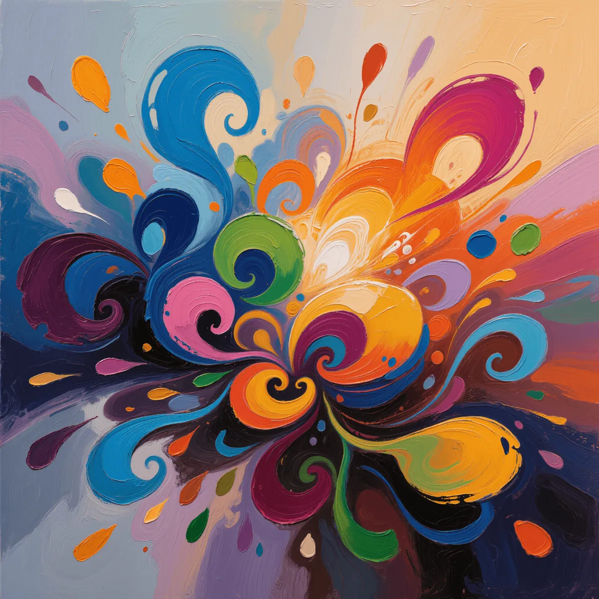 Free Abstract Explosion Art to Edit Online